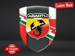 Fiat Abarth Fensteraufkleber Stilvoll Pro Max Edition Robust